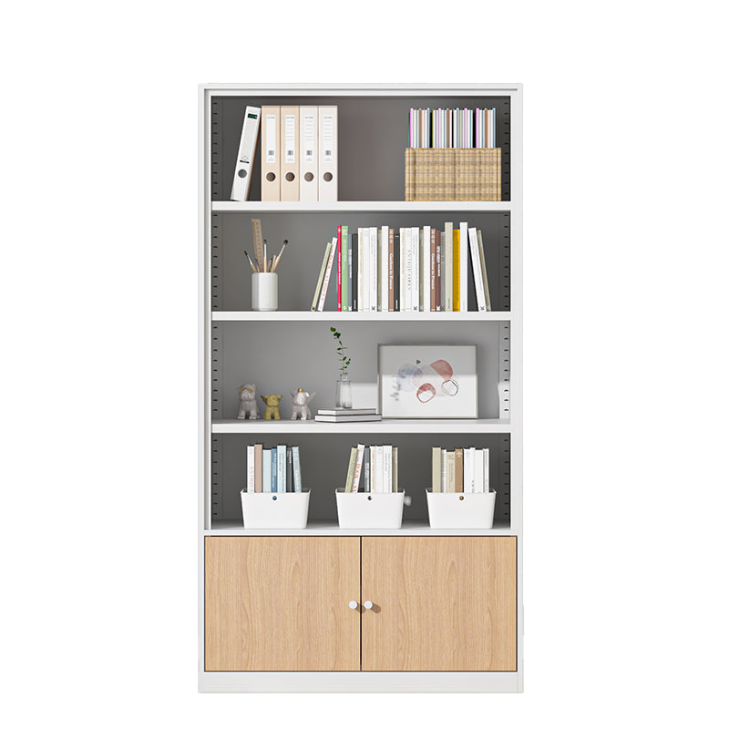 Closed Standard Bookshelf Modern Door Home Study Living Room Bookcase