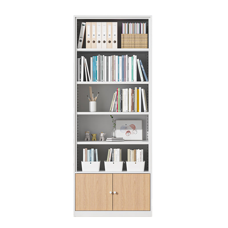 Closed Standard Bookshelf Modern Door Home Study Living Room Bookcase