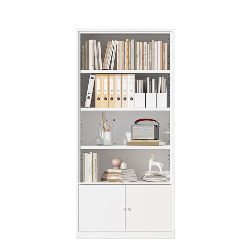 Closed Standard Bookshelf Modern Door Home Study Living Room Bookcase