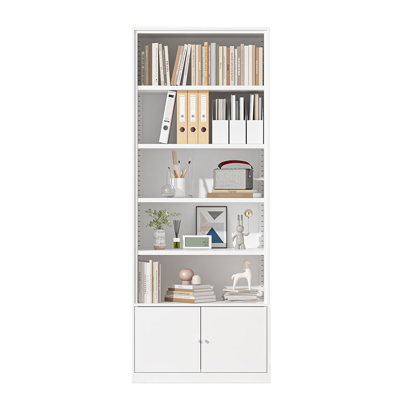 Closed Standard Bookshelf Modern Door Home Study Living Room Bookcase