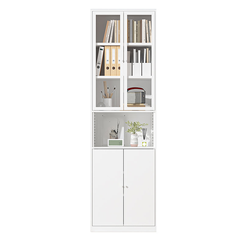 Closed Standard Bookshelf Modern Door Home Study Living Room Bookcase