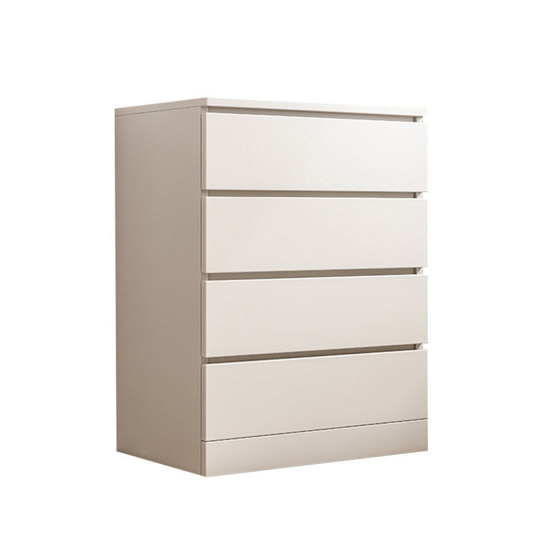 Modern Storage Chest Vertical Wooden Bedroom Storage Chest Dresser with Drawers