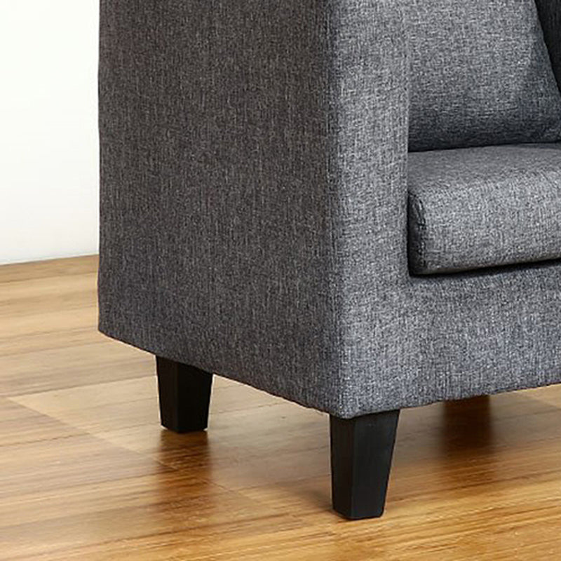Linen Chair 25.5" L x 24"W x 23.6 "H Arms Included Chair for Living Room