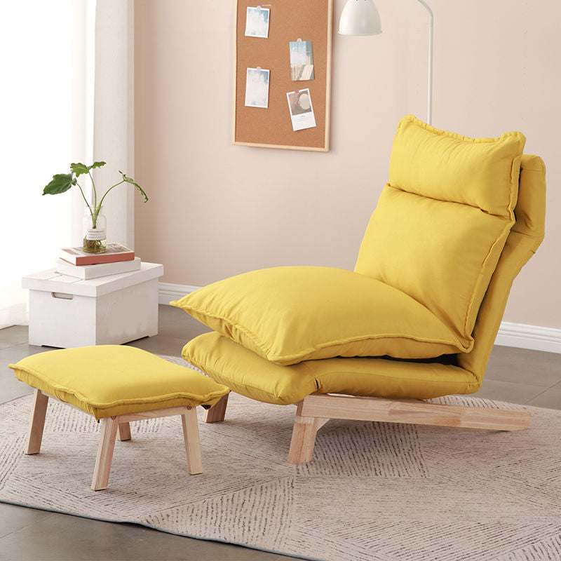 Linen Chair 23.6" L x 31.6" W x 31.4" HConvertible Chair for Living Room