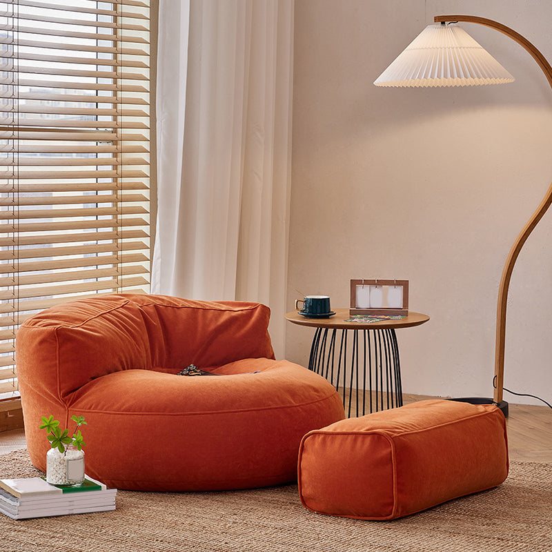 37.40" L x 37.40" W x 19.68" H Velvet Accent Room Chair for Living Room