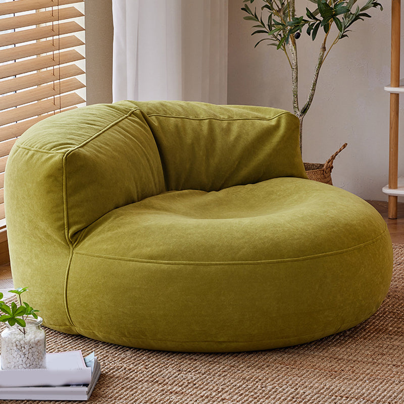 37.40" L x 37.40" W x 19.68" H Velvet Accent Room Chair for Living Room