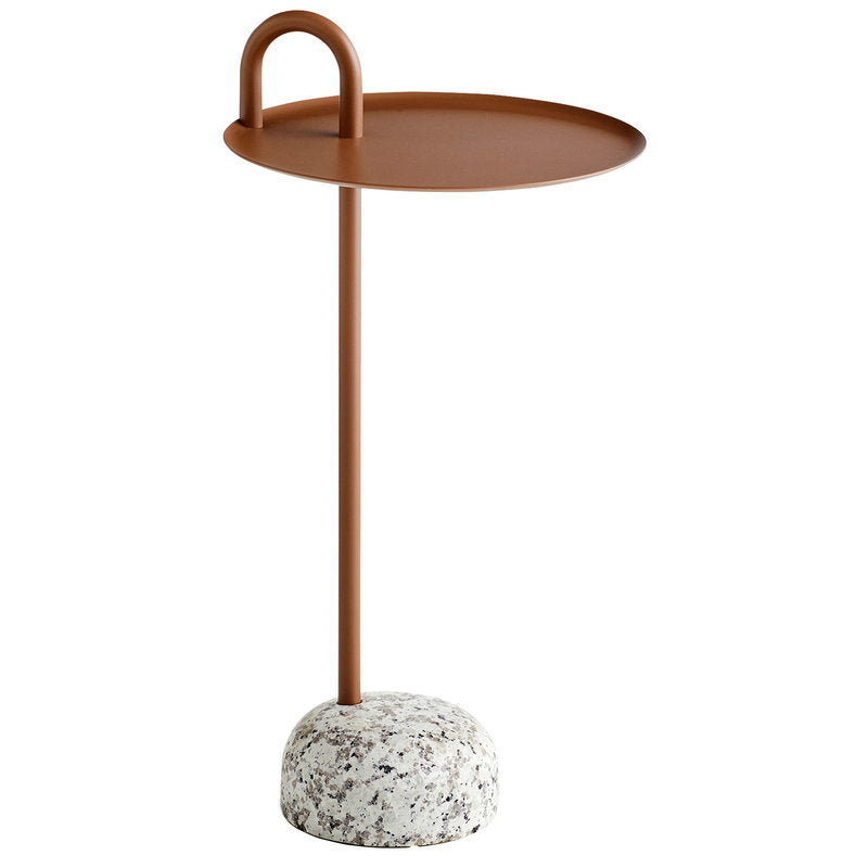 27.6" Tall Modern Nordic Fashion End Table Small Cafe Side Table
