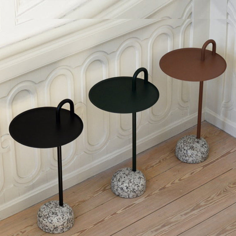 27.6" Tall Modern Nordic Fashion End Table Small Cafe Side Table