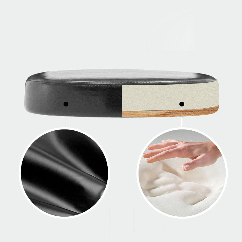 Industrial Style Liftable Bar-stool Metal Counter Bar Stool with Metal Legs for Kitchen