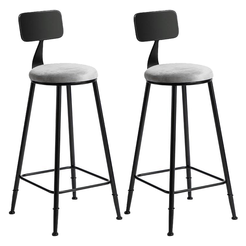 1/2/3/4 Pieces Glam Round Bar Table Set Bistro Set with Faux Marble Top