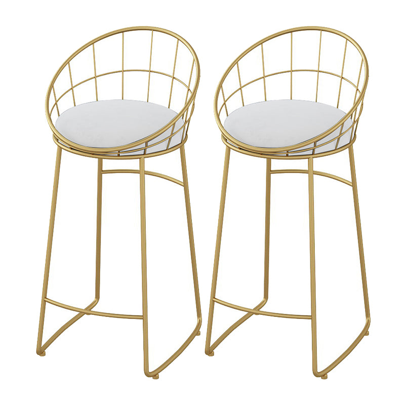 1/2/7 Pieces Glam Iron Bar Table Set Rectangle White Faux Marble Bistro Set with Footrest