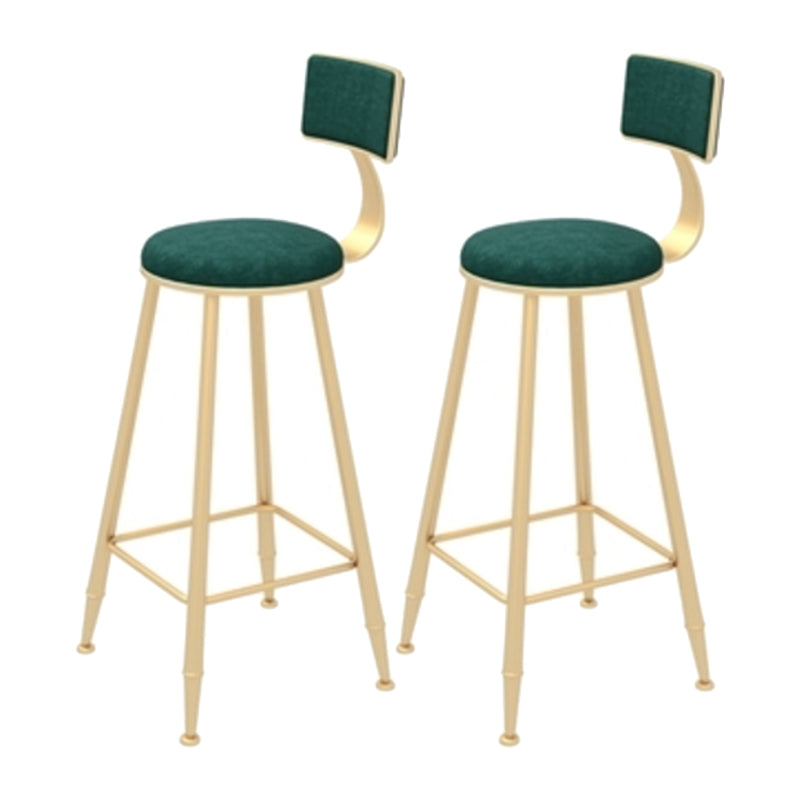 1/2/7 Pieces Glam Iron Bar Table Set Rectangle White Faux Marble Bistro Set with Footrest