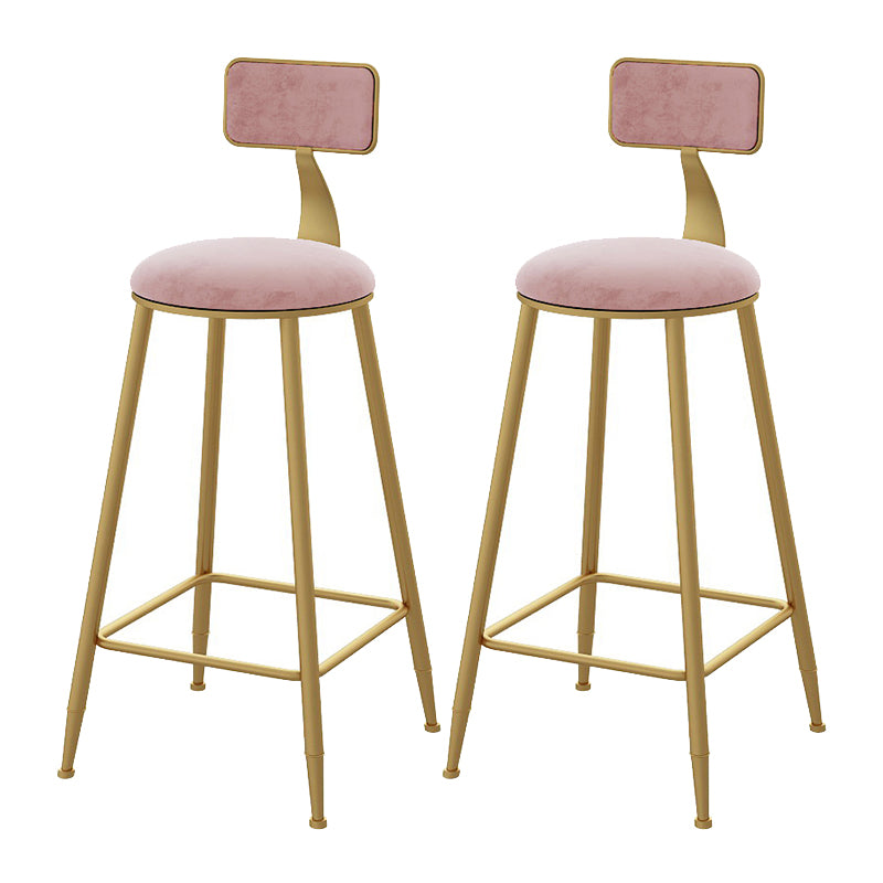 1/2/7 Pieces Glam Iron Bar Table Set Rectangle White Faux Marble Bistro Set with Footrest