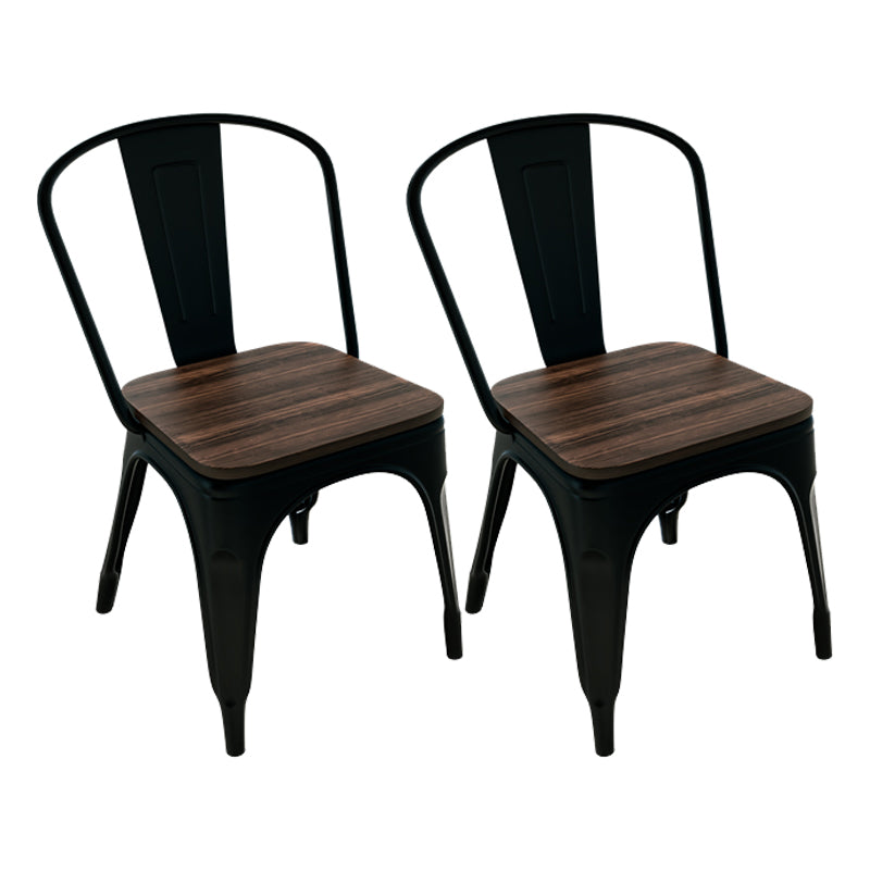 Coffee Shop Dining Table Set 1/2/3/5/7 Pieces Wood and Metal Dinette Set