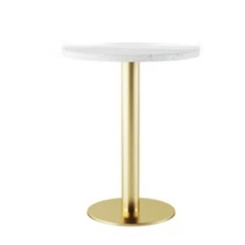 Nordic 1/3/5 Pieces Dining Set Round Stone Dining Table for Dining Room