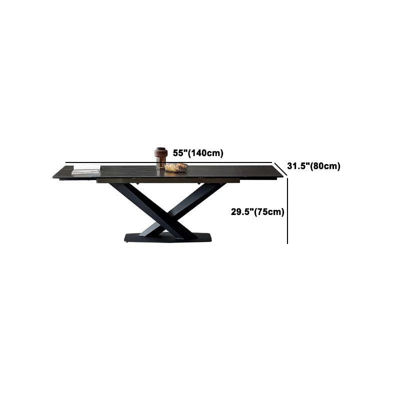 Modern Home Dining Room Set 1/4/5 Pieces Extensible Dining Table Set