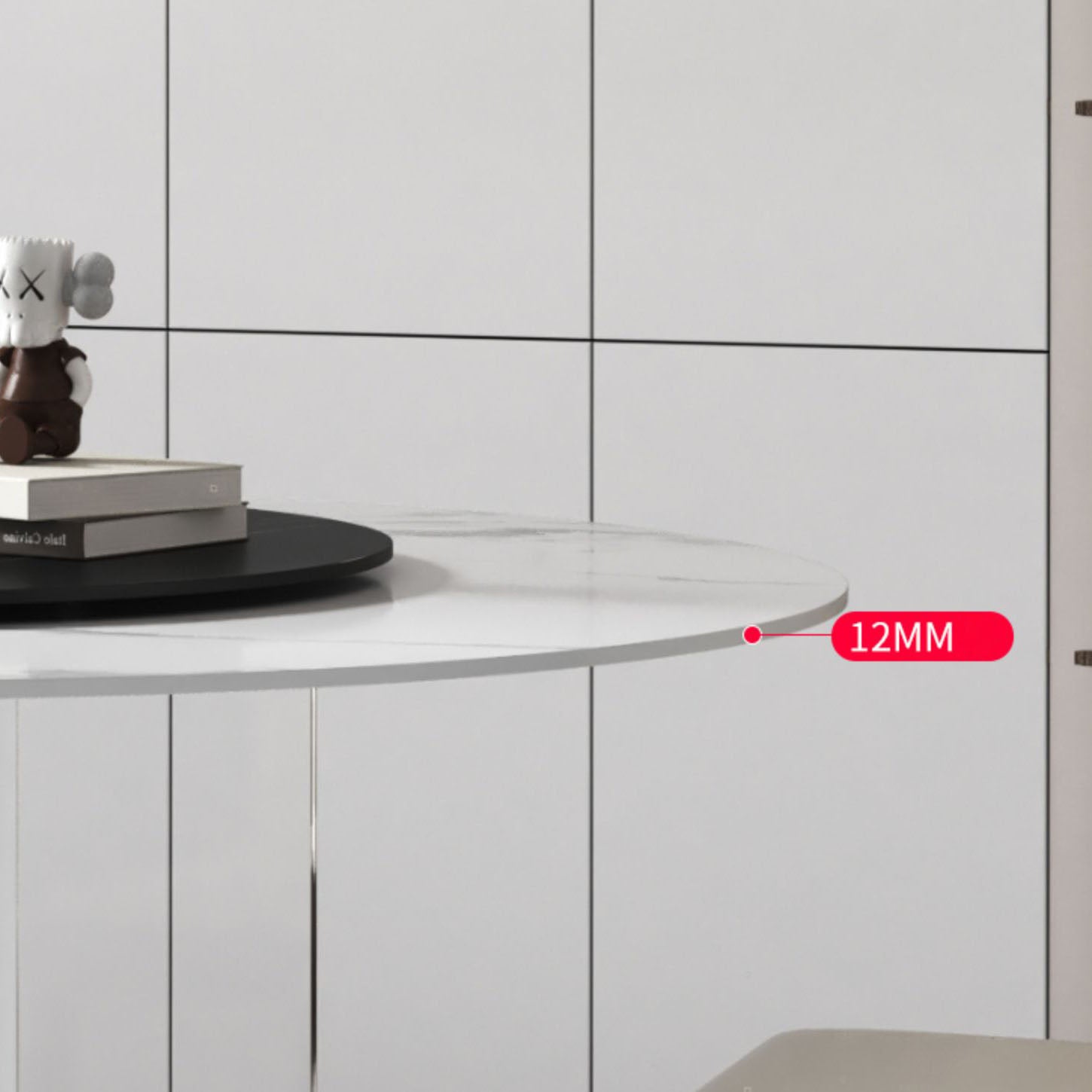 Contemporary Stone Dinner Table Round Dining Table for Dining Room