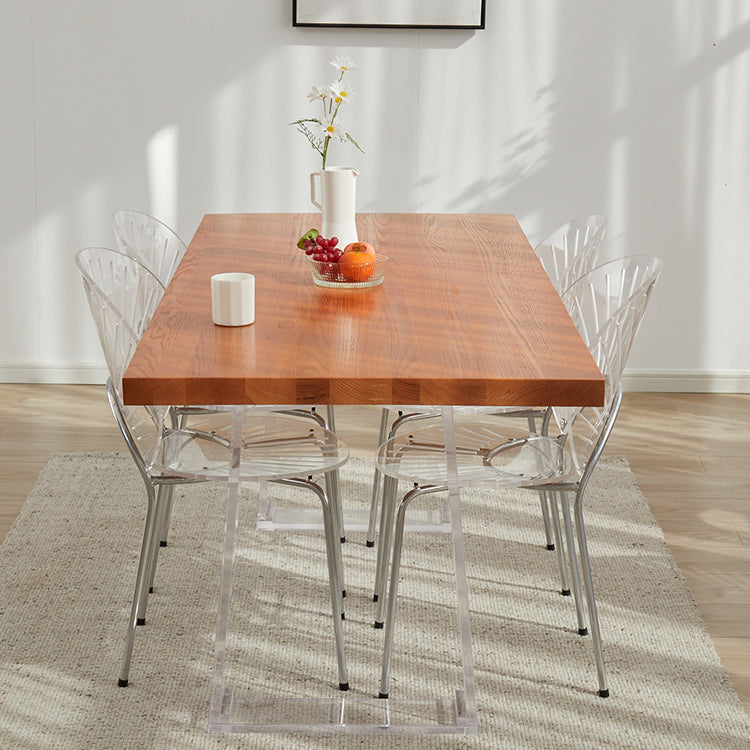 Contemporary Style Dining Table Square Dinette Table for Home Kitchen