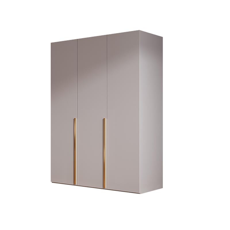 Bedroom Storage Cabinet with Hinged Door Manufactured Wood Modern Cabinet