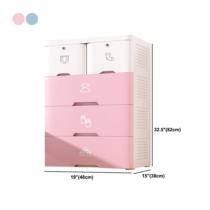 Non-Hanging Armoire Wardrobe Cabinet Plastic Storage Cabinet