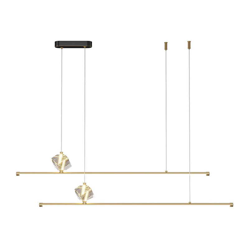 Creative Hanging Island Light Metal LED Hanging Lighting Fixture for Sitting Room