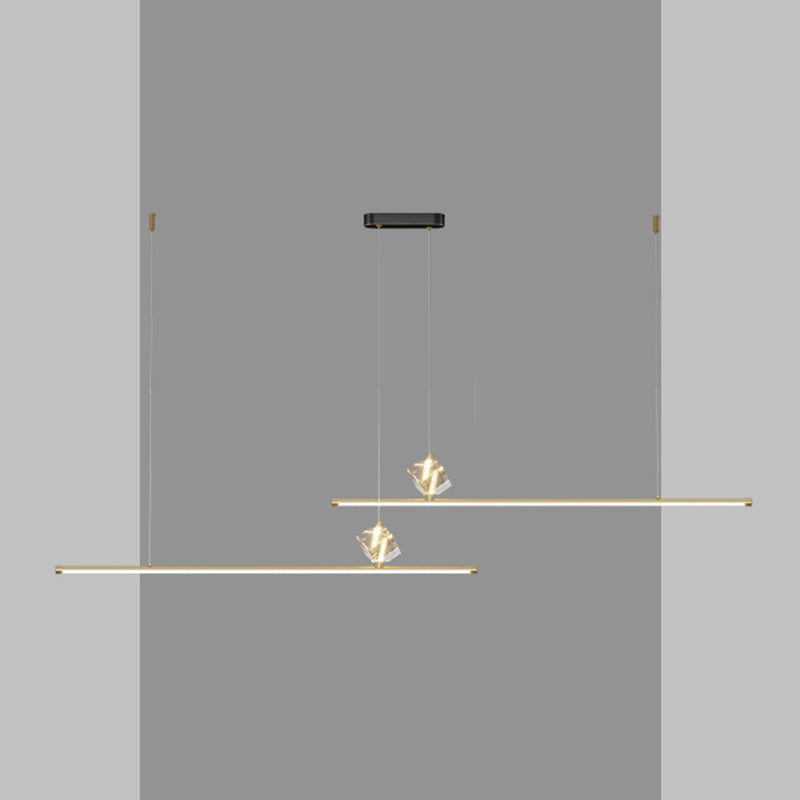 Creative Hanging Island Light Metal LED Hanging Lighting Fixture for Sitting Room