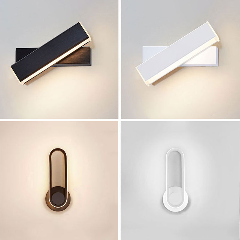 Metal Wall Lights Modern Style 1 Light Wall Sconce for Living Room