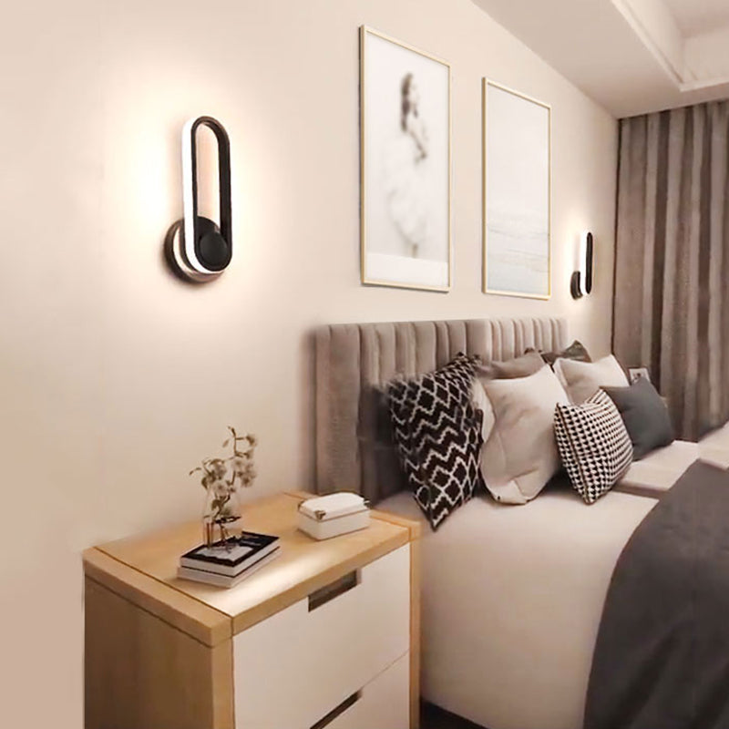 Metal Wall Lights Modern Style 1 Light Wall Sconce for Living Room