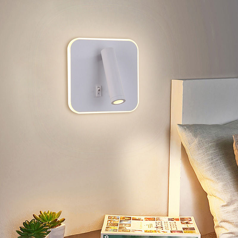 Metal Wall Lights Modern Style 2 Light Wall Sconce for Bedroom