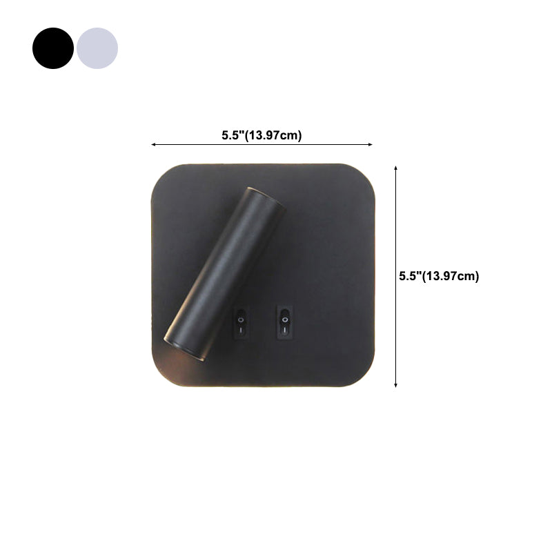 Metal Wall Lights Modern Style 2 Light Wall Sconce for Bedroom