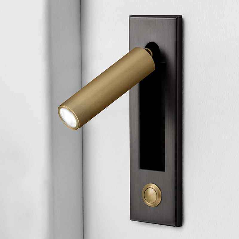 1-Light Geometric Wall Mount Light Modern Style Metal Wall Sconce Lights