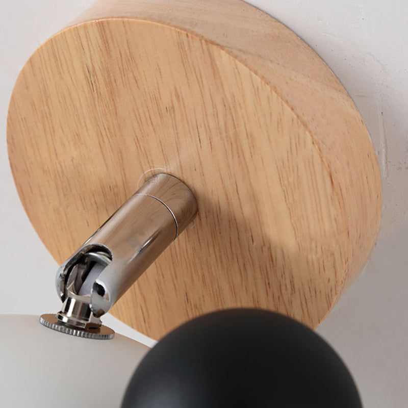 Metal Wall Lights Modern Macaron Style 1 Light Wall Sconce for Bedroom