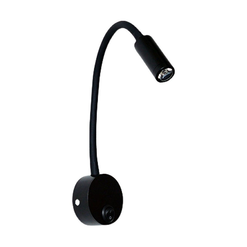 Metal Wall Light Modern Style 1 Light Wall Sconce for Bedroom