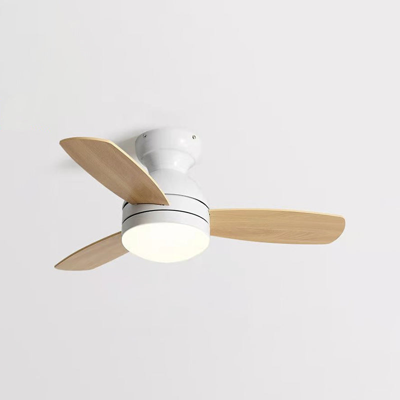 Metal Ceiling Fan Lamp Modern Style 1 Light Ceiling Fan Lighting for Children's Room