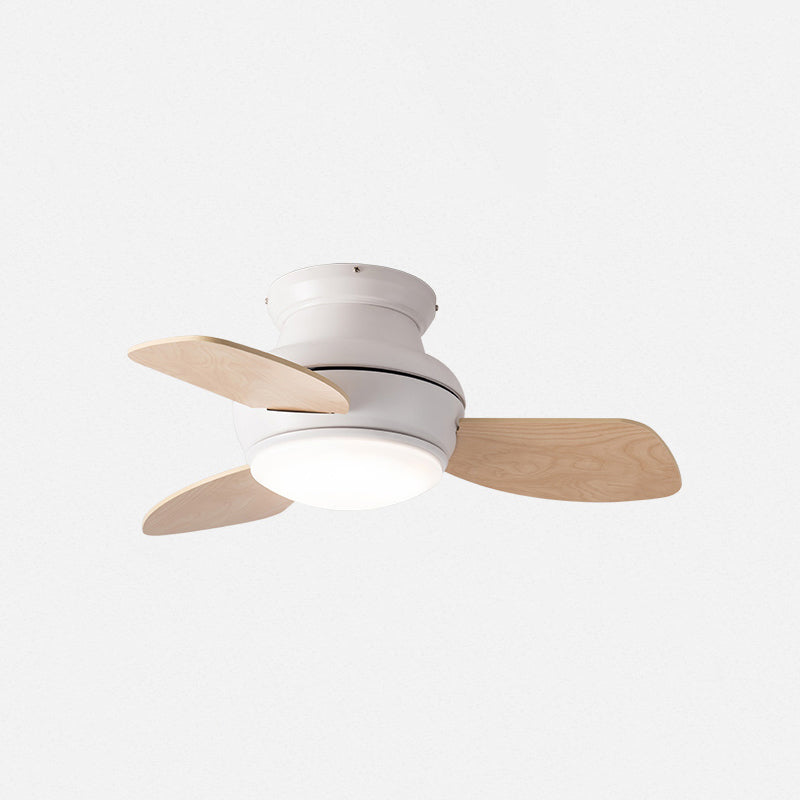 1 Light Ceiling Fan Lamp Modern Style Metal Ceiling Fan Light for Children's Room
