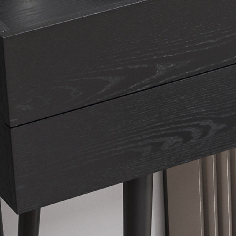 2 Storage Drawers Stone Top Vanity Table, 39.37"/47.24" W Make-up Vanity Set