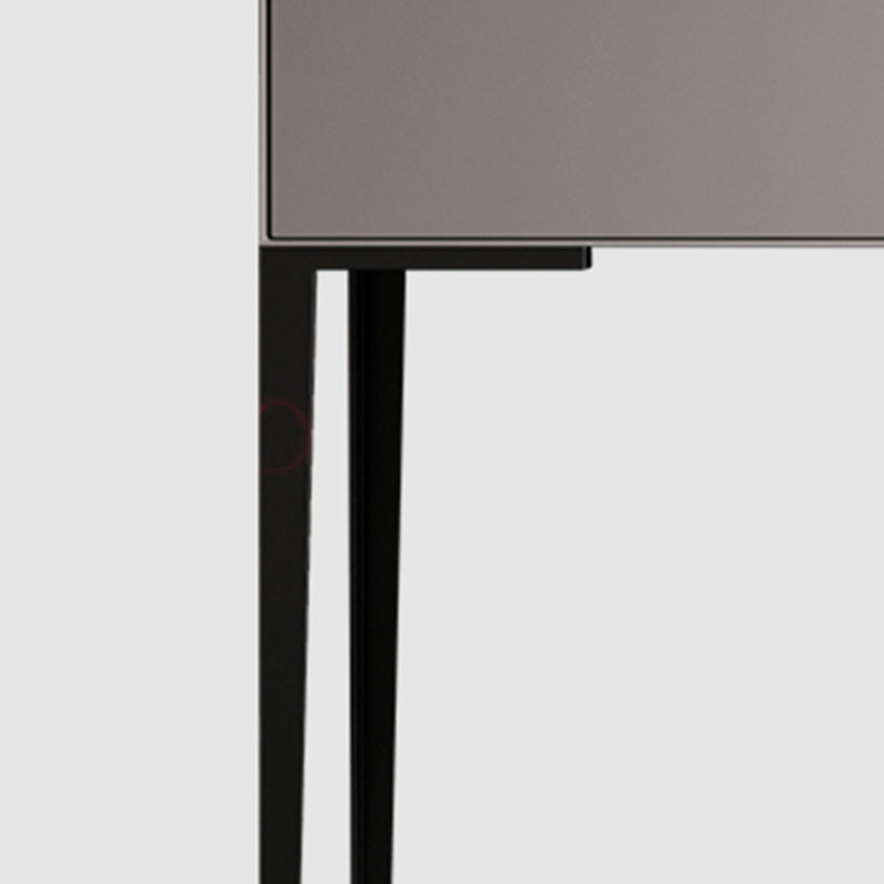 Gray Wooden Vanity, 31.5"/39.4" Wide Makeup Vanity Set with Stool