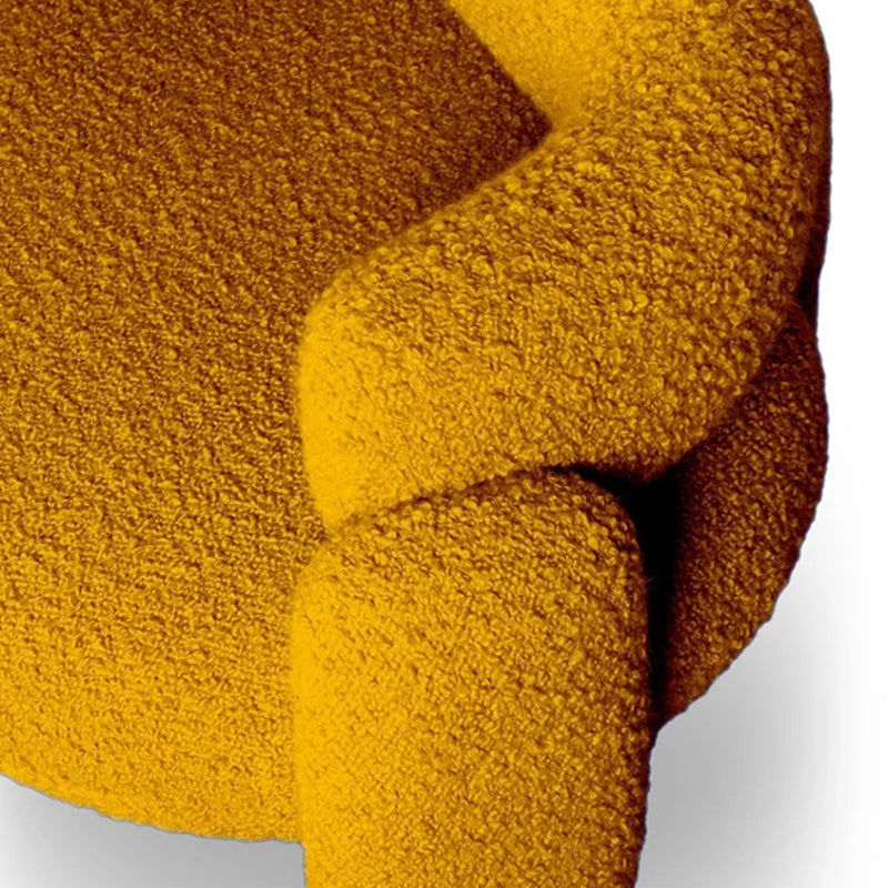 Contemporary Tight Back Curved Tuxedo Arm Stationary Settee Couch