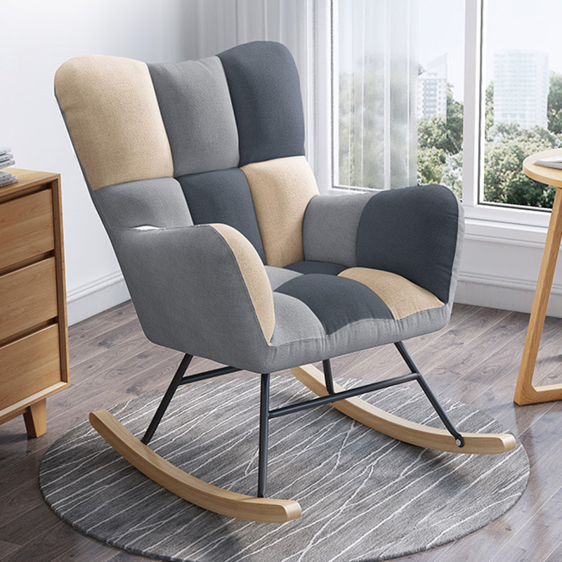 Linen Chair 26.3" L x29.5W x 33.8"H Arms Included Chair for Living Room