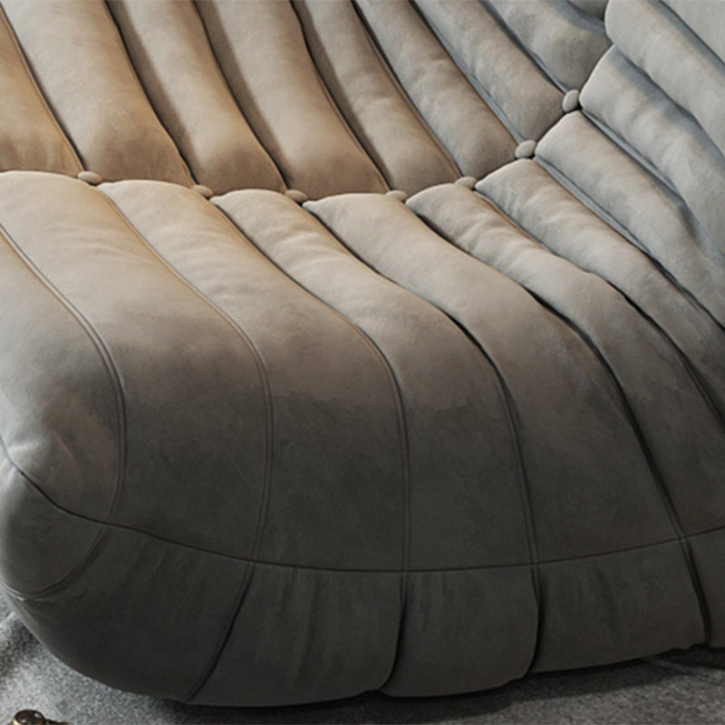 Velvet Chair 34.2" L x40"W x 27.5"H Armless Chair for Living Room