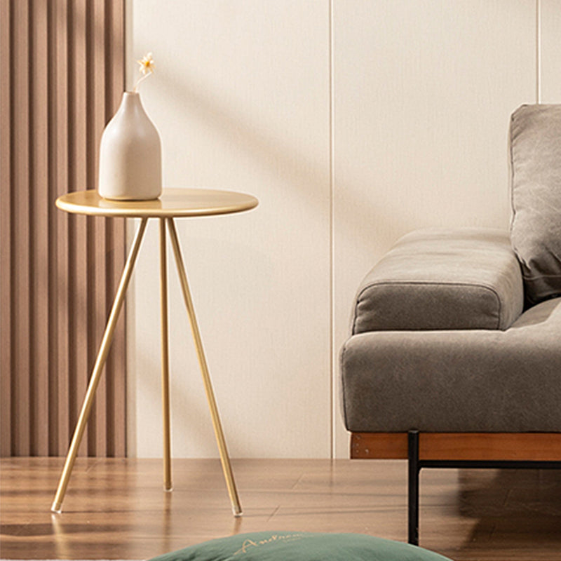 21.6"/27.5"Tall 3 Legs Round Ironcraft Table Top Coffee Table