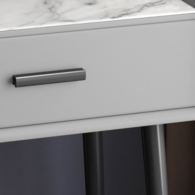 Modern 29.5" Height Slate Table Top Makeup Vanity for Bedroom