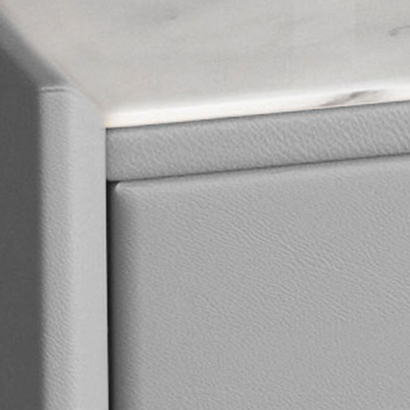 Modern 29.5" Height Slate Table Top Makeup Vanity for Bedroom