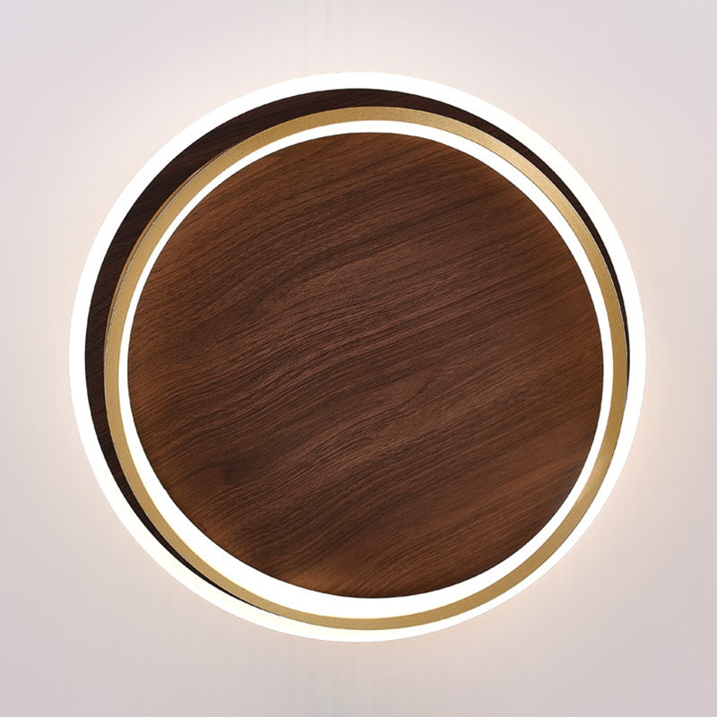 Modern Ceiling Lamp Simple LED Ceiling Mount Light with Acrylic Shade for Bedroom