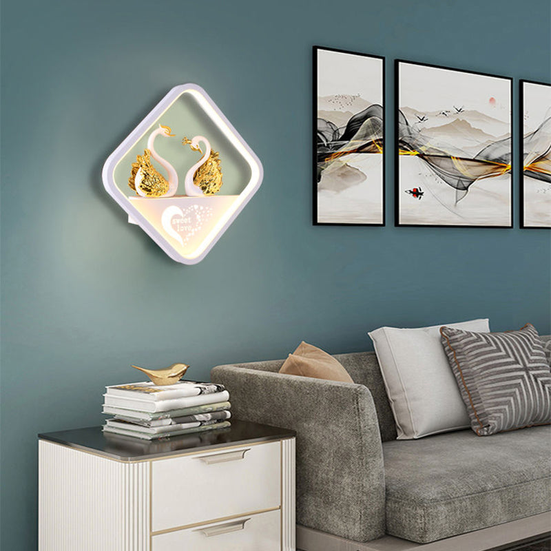 Metal Wall Lights Modern Style 1 Light Wall Sconce for Children's Room
