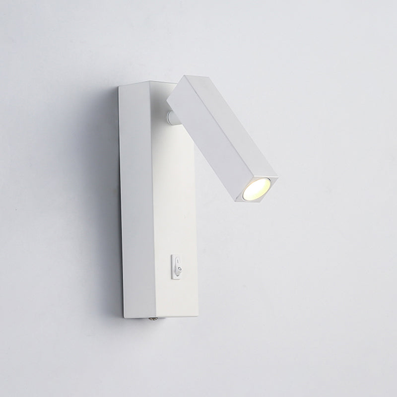 1-Light Geometric Wall Mount Light Modern Style Metal Wall Mount Lighting