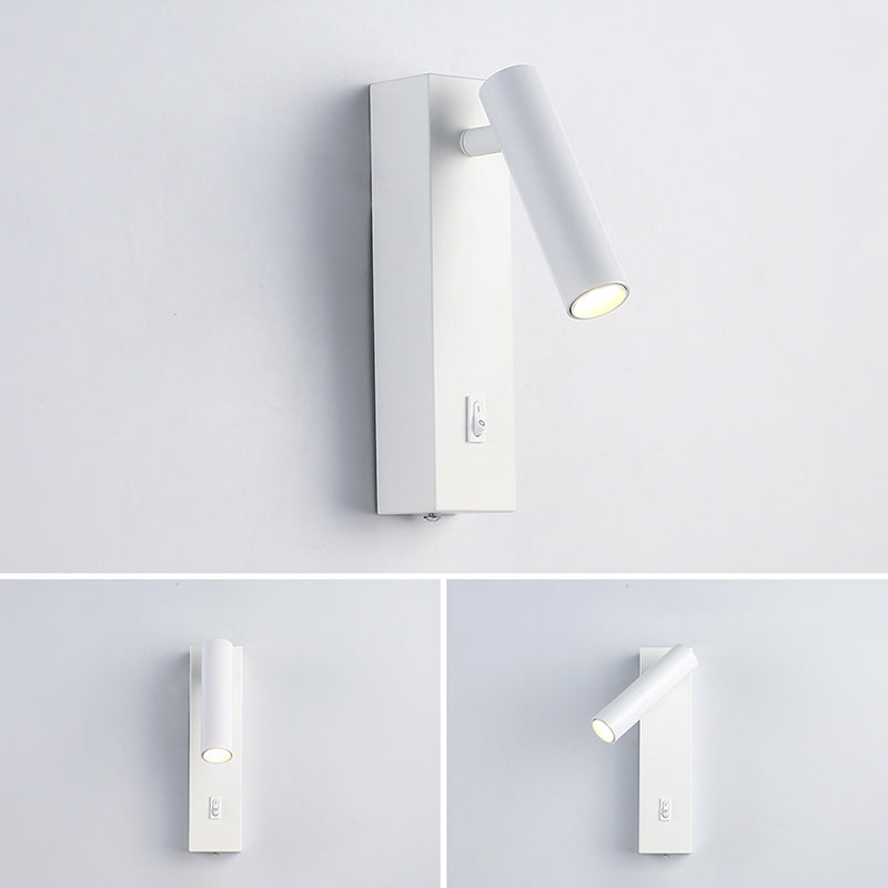 1-Light Geometric Wall Mount Light Modern Style Metal Wall Mount Lighting