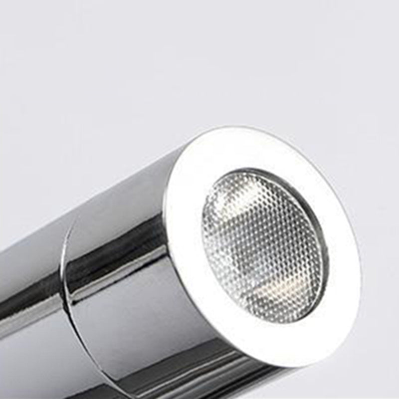 1-Light Cylindrical Wall Mount Light Modern Style Metal Reading Wall Lamp