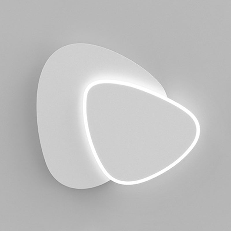 1-Light Geometric Wall Mount Light Modern Style Metal Wall Lighting Fixtures
