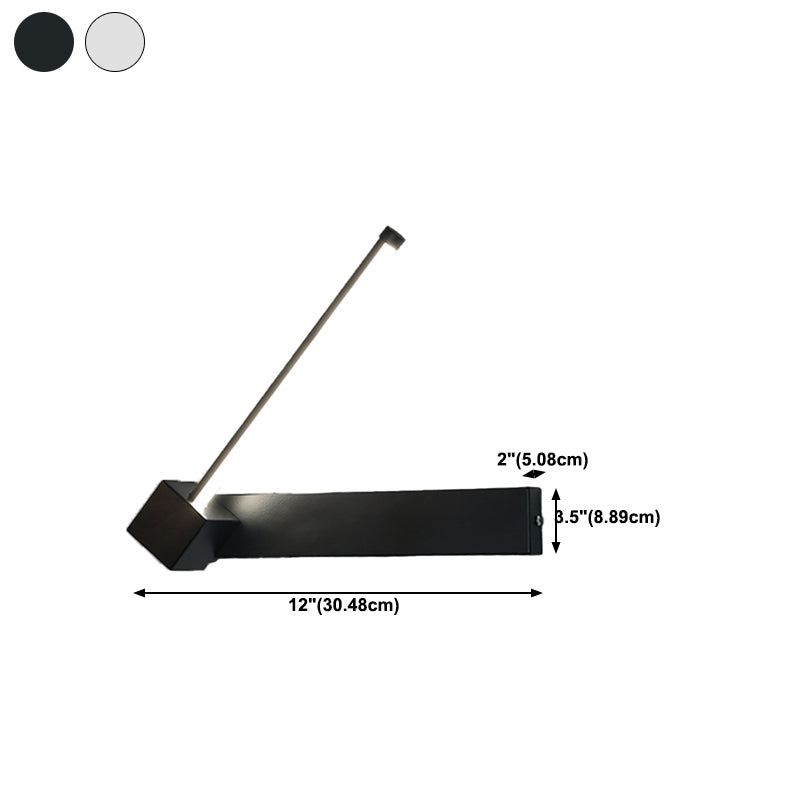 1-Light Geometric Wall Mounted Lighting Modern Style Metal Wall Lighting Fixtures